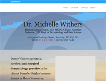 Tablet Screenshot of drmichellewithers.com